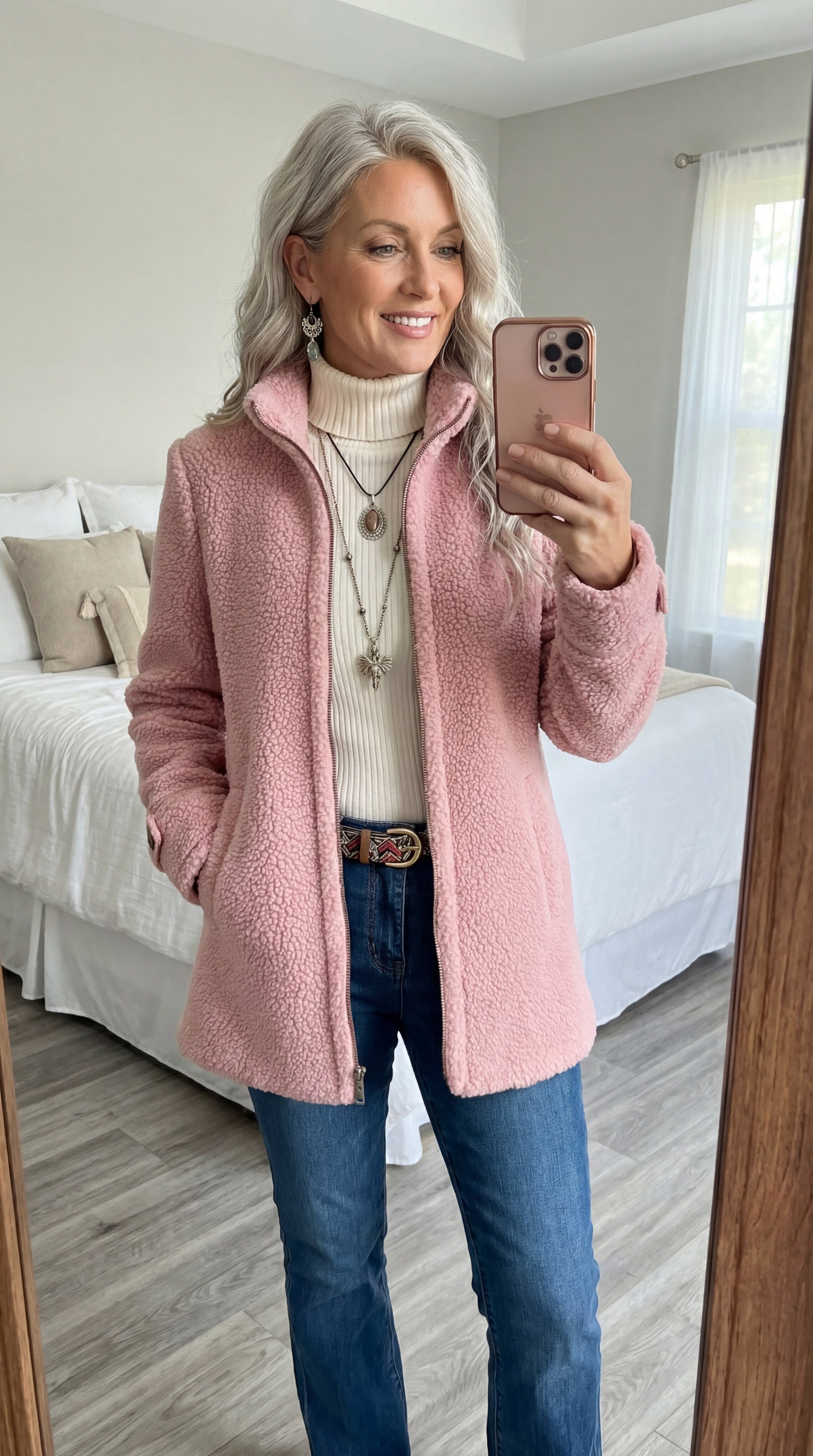 CASSANDRA | Kurtka teddy