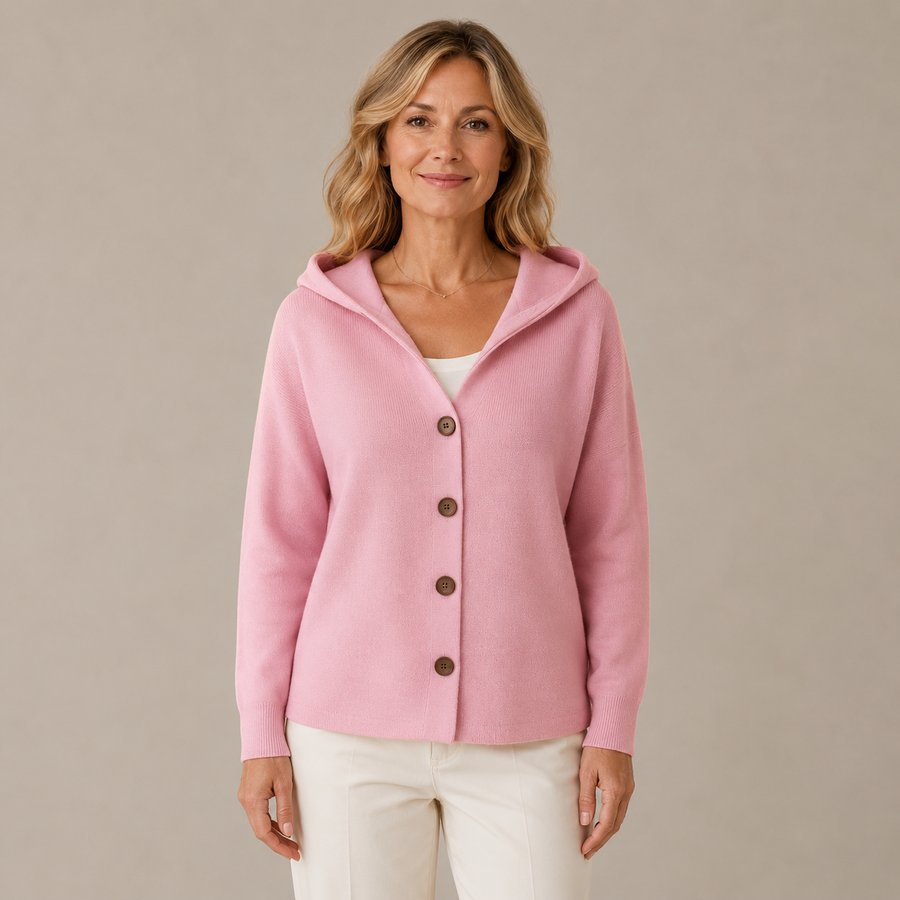 JESSIKA | Kardigan z kapturem