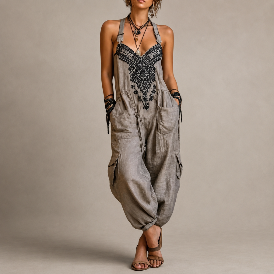 Wren | Zwiewny Kombinezon Boho