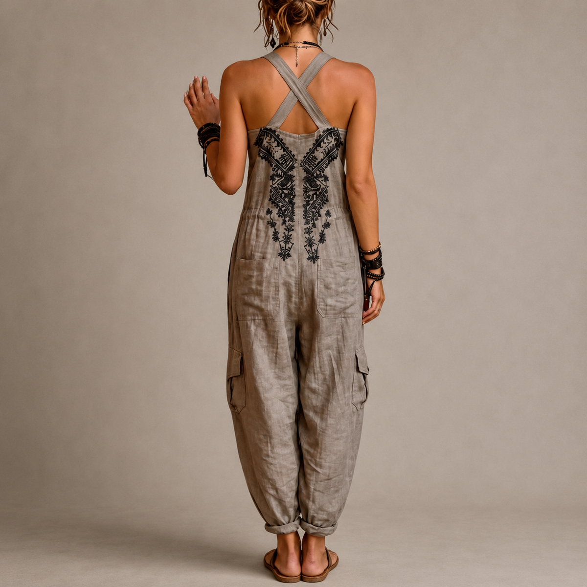 Wren | Zwiewny Kombinezon Boho