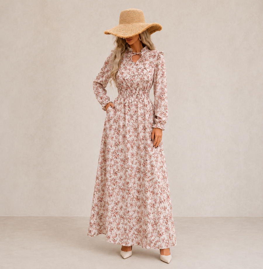 ADELA | Sukienka maxi