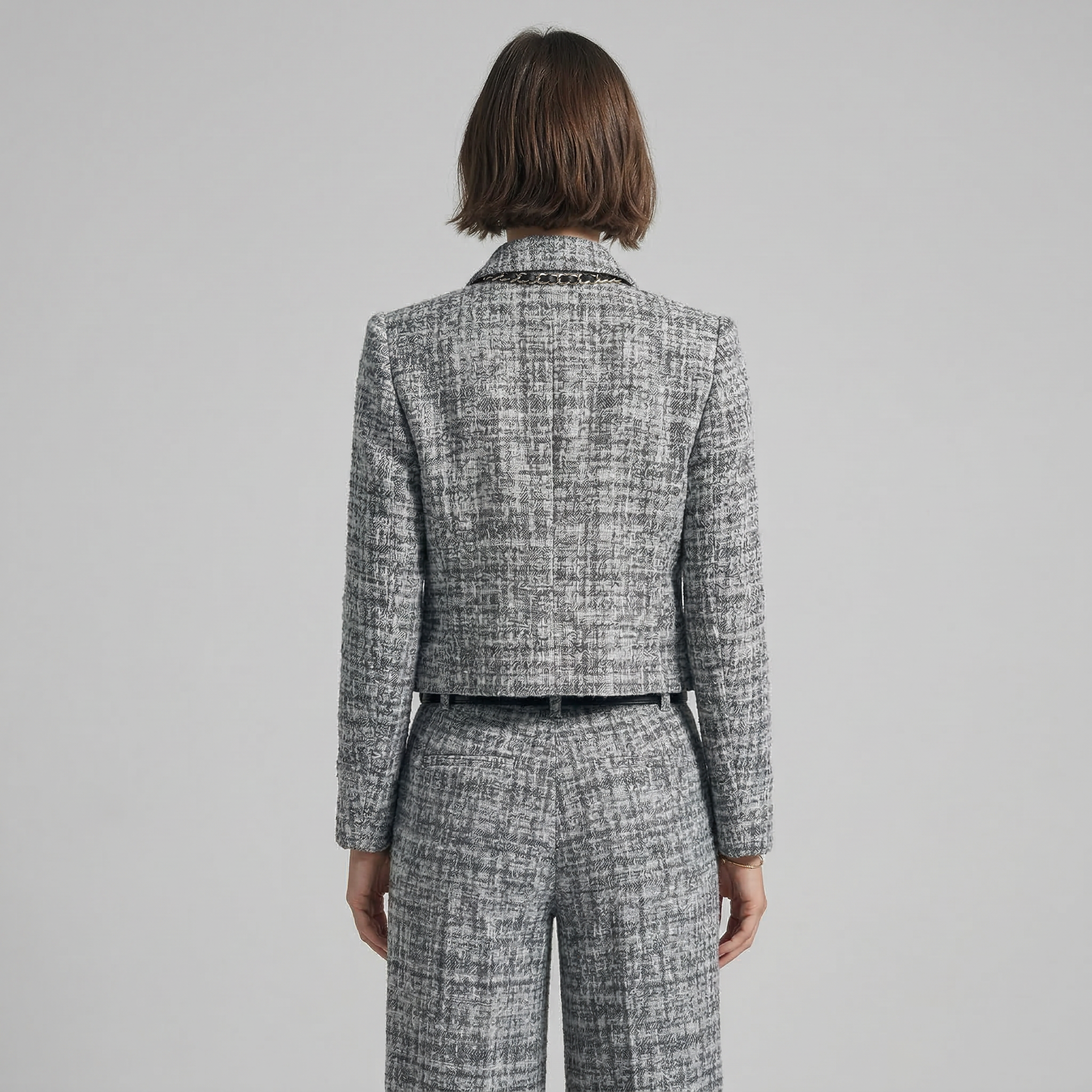 ŁUCJA | Zestaw z szerokimi nogawkami