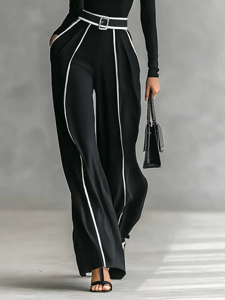Vera™ || Elegancki zestaw z kontrastującymi detalami