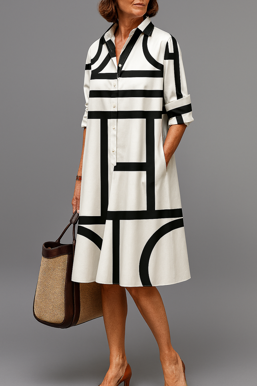 Ellie™ | Stylowa sukienka midi